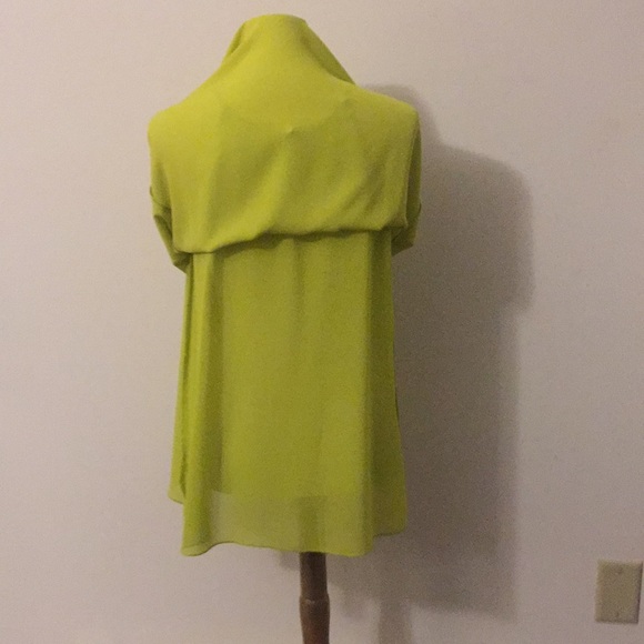 Vince Camino Chartreuse Fully Lined Camisole - Picture 5 of 8